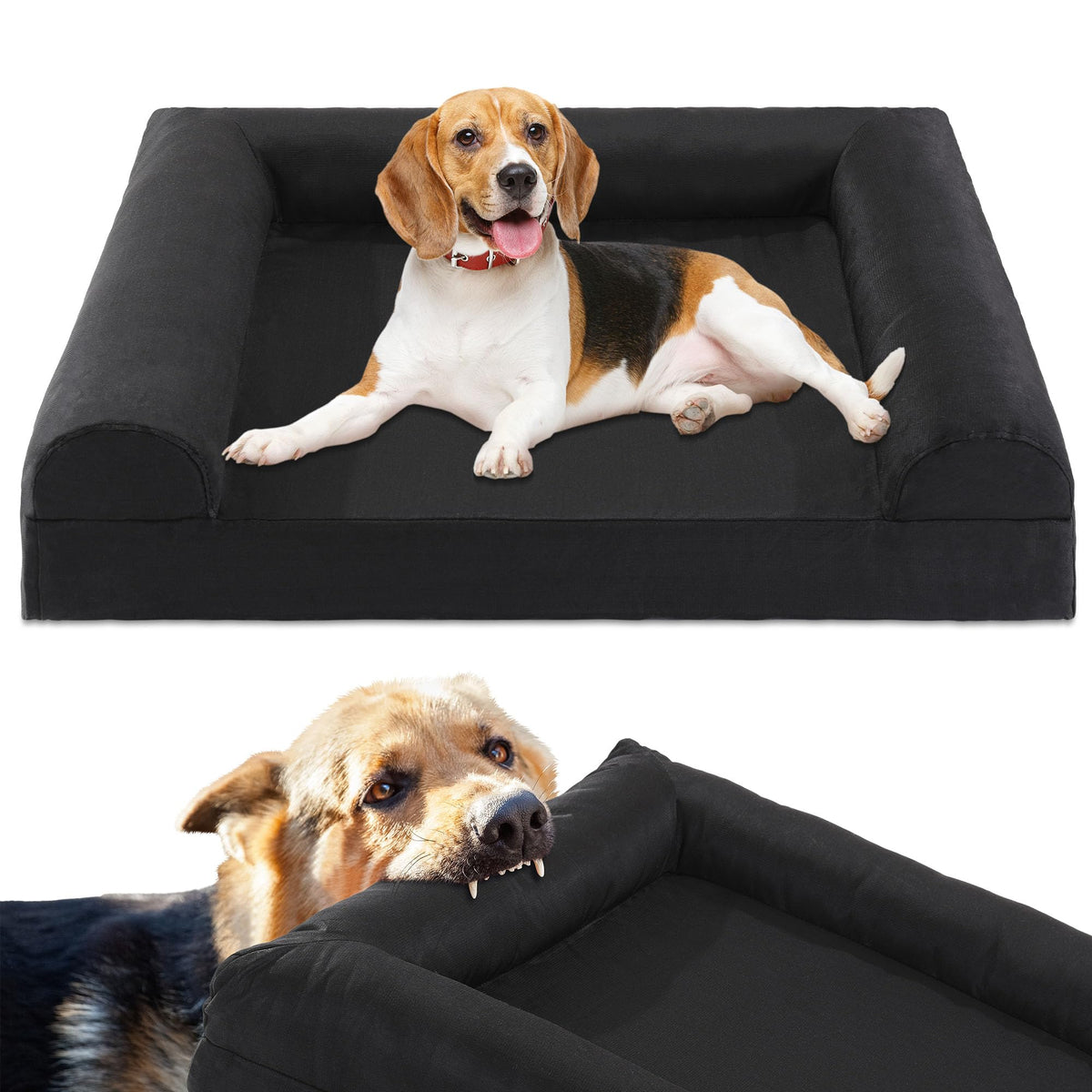 BALAPET Durable Chew Proof Dog Bed Indestructible Dog Crate Bed for Small& Medium DogOrthopedic Dog Couch & Sofa